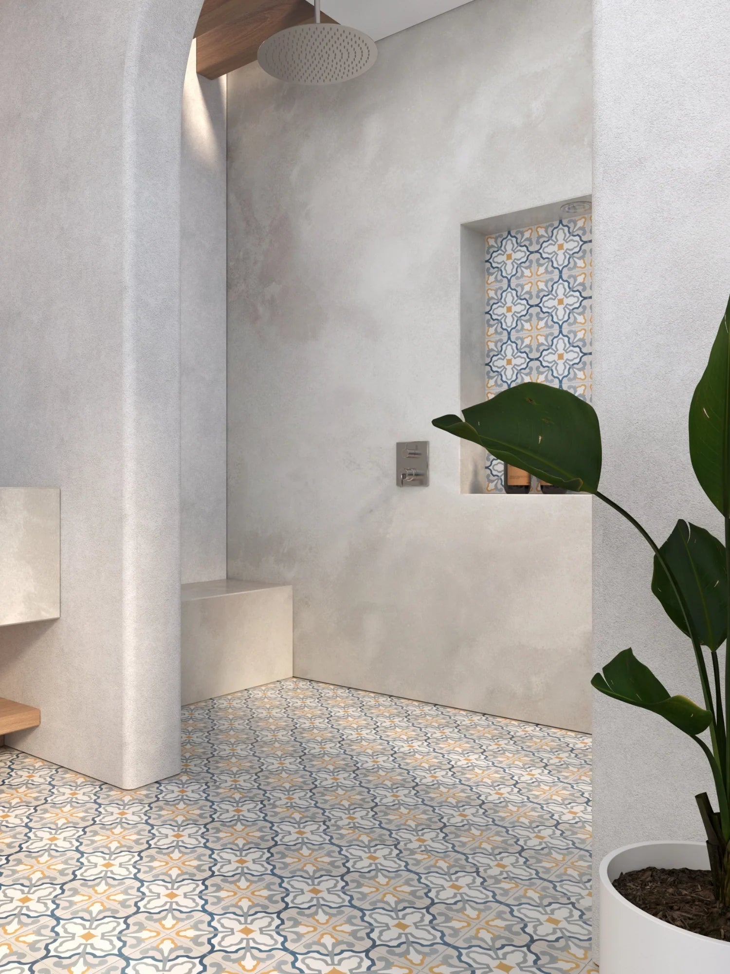 Drilling through tiles bathroom deals