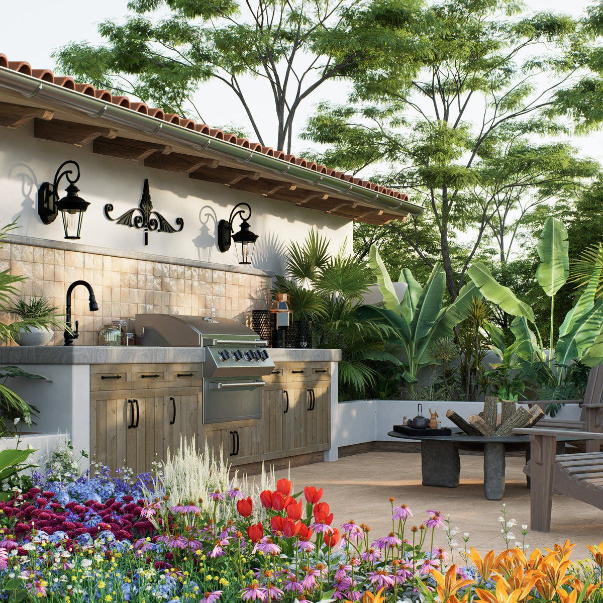 Ginger_Porcelain_Pavers_Modular-Outdoor-Grill