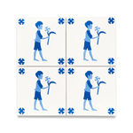 Garoto x Adam Trest 6"x6" Floor & Wall Tile