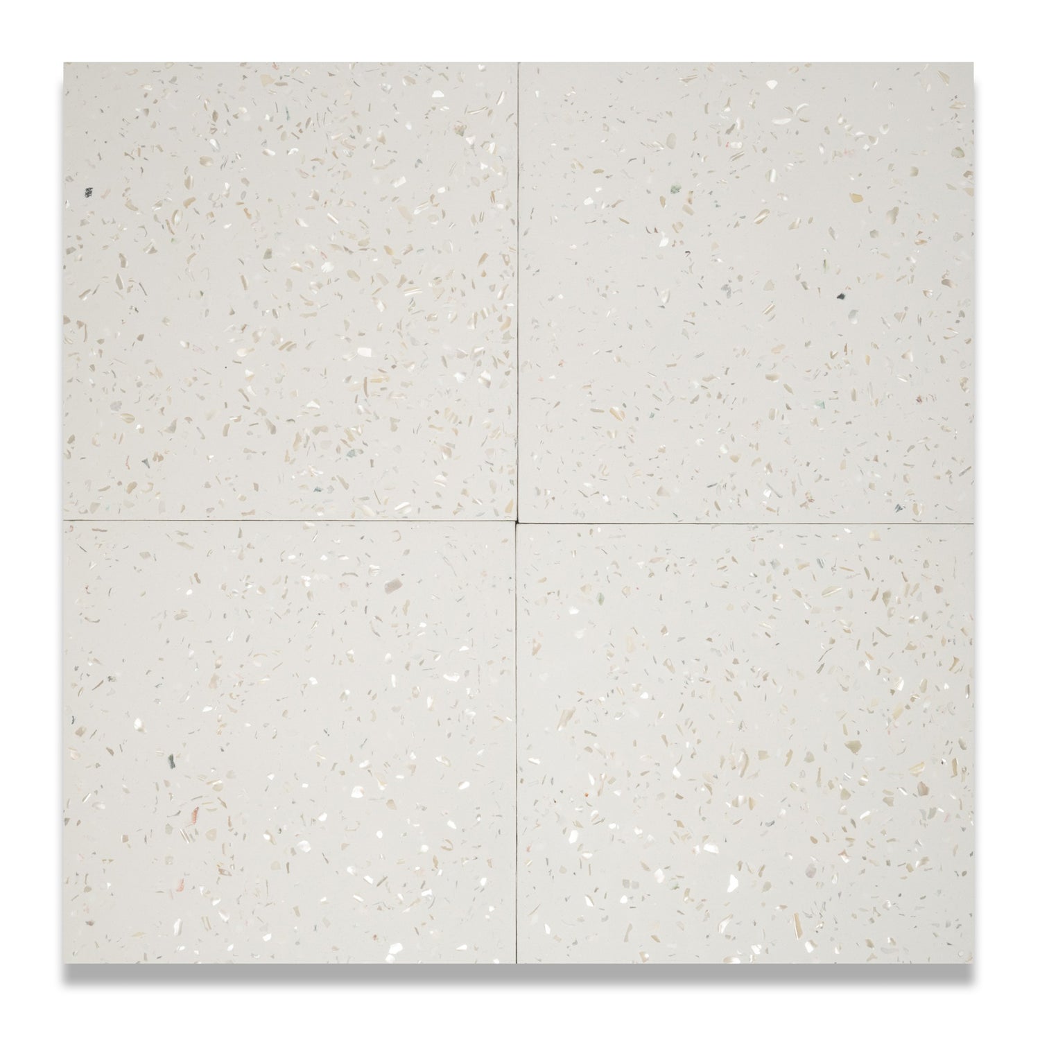 Mother of Pearl Terrazzo 12"x12" Floor & Wall Tile