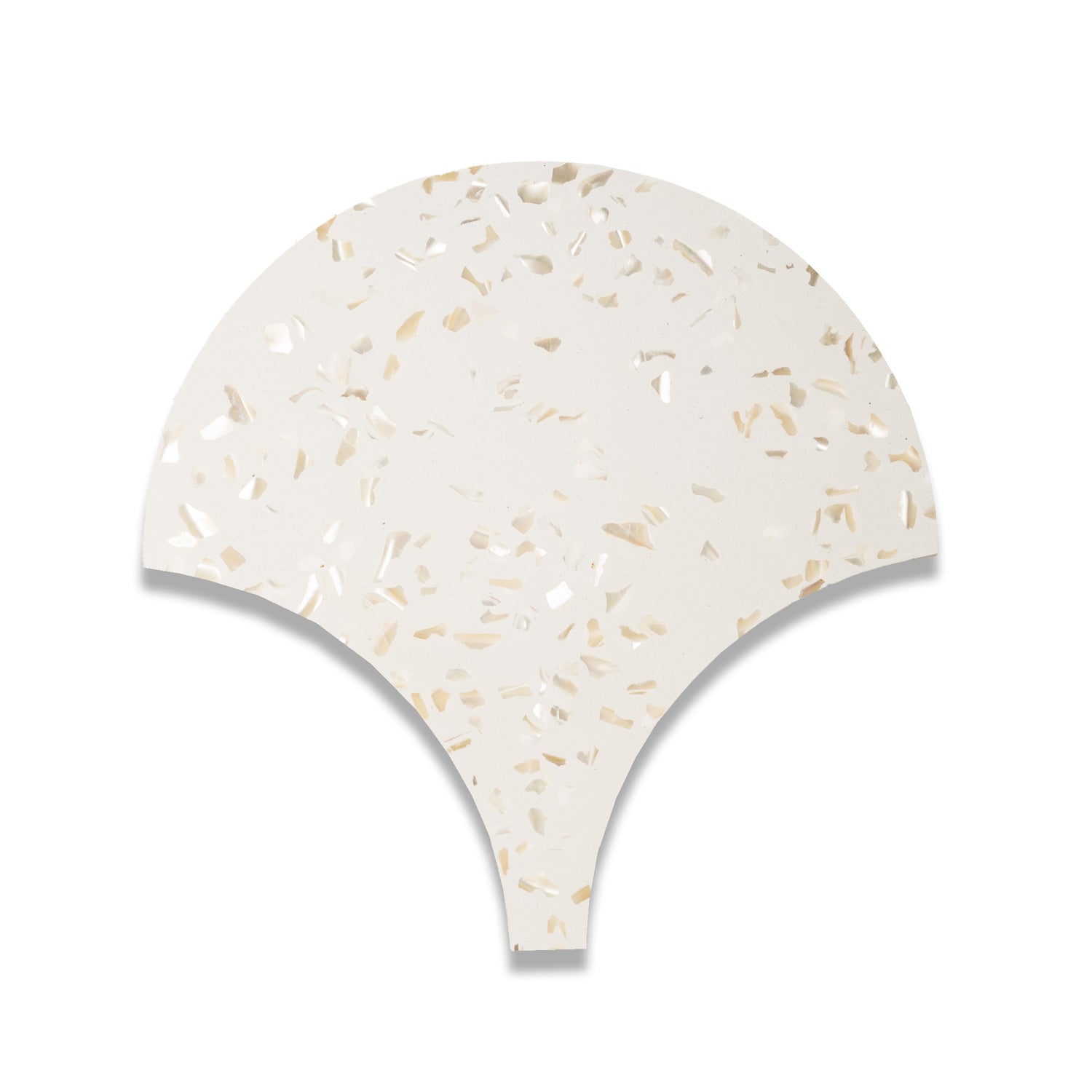 Mother of Pearl Terrazzo Scale Floor & Wall Tile