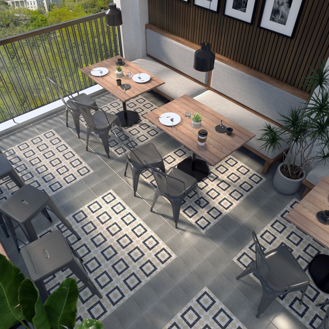 Path Cement Tile - LiLi Tile