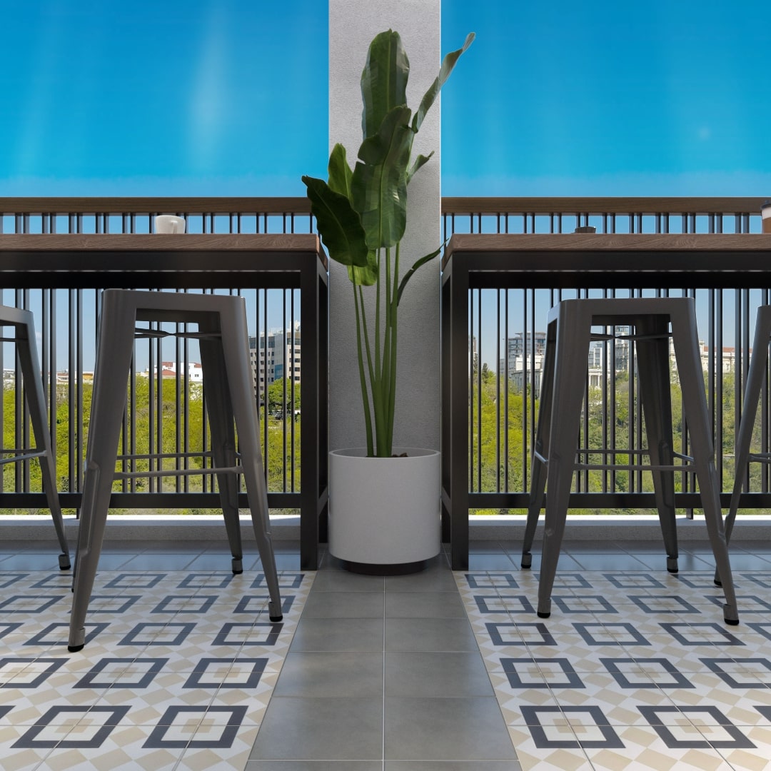 Path Cement Tile - LiLi Tile