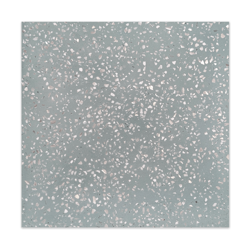 Ocean Wave/Sand Mother of Pearl Terrazzo Cement Tile - LiLi Tile