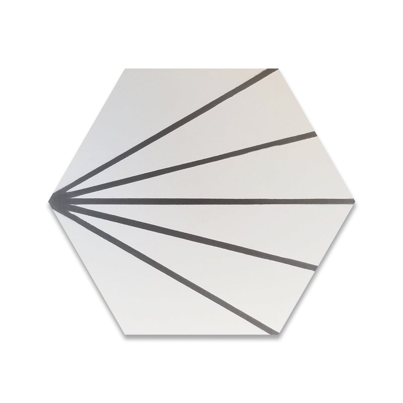 Web Tile Series - Mini Hexagon Cement Tile - LiLi Tile