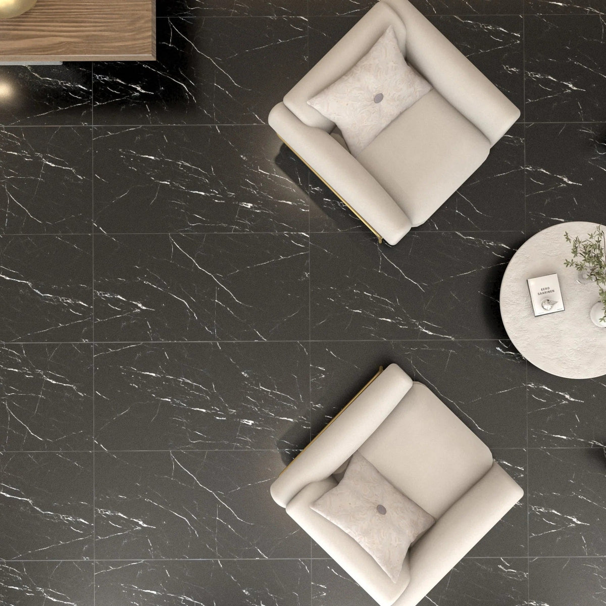 Black Porcelain Tile