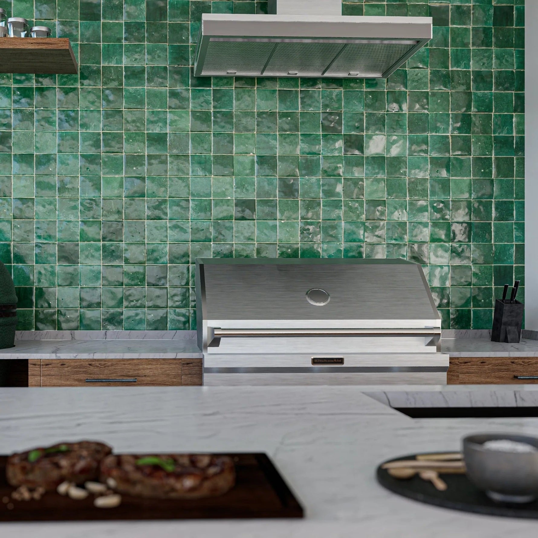 Green Zellige Tile