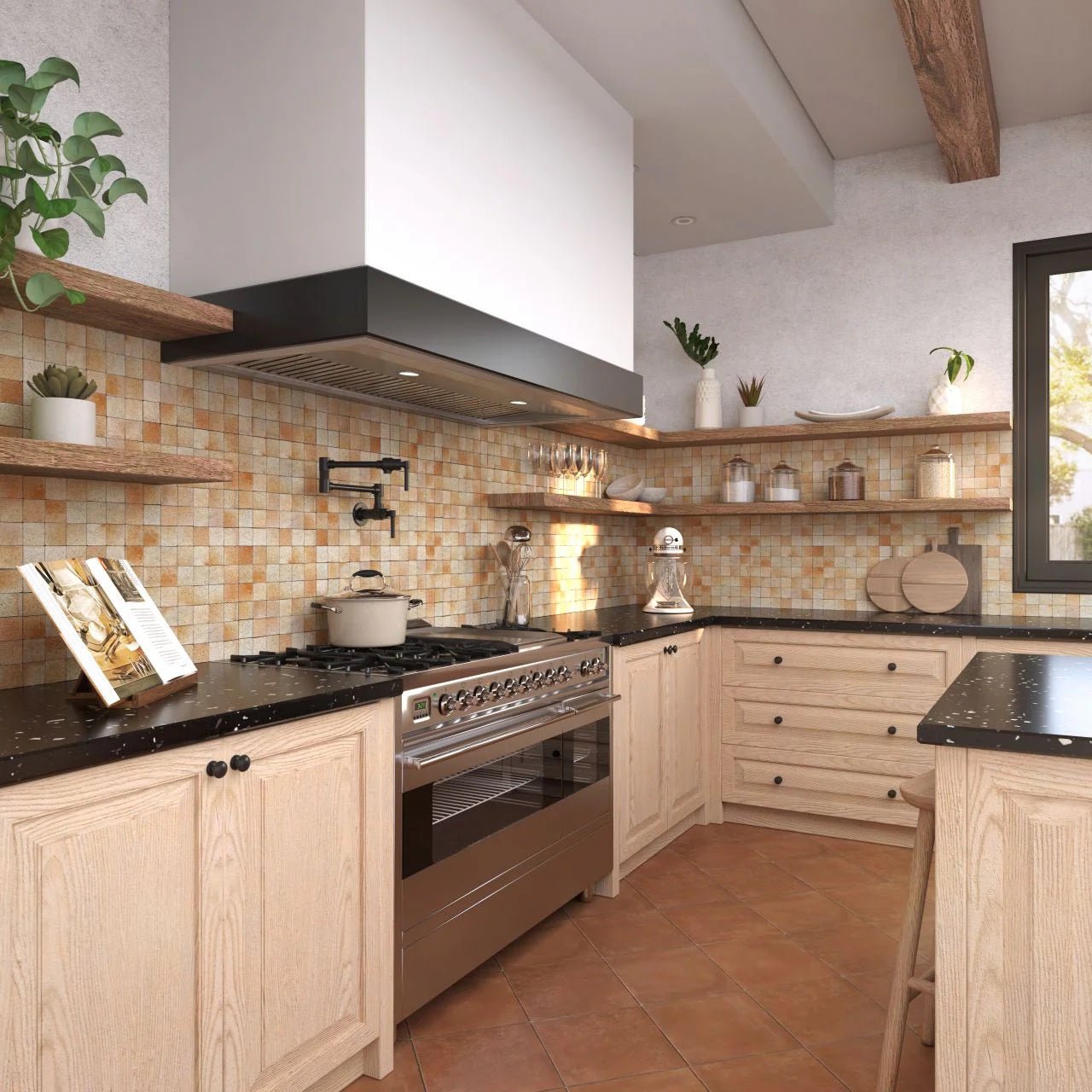 Kitchen Terracotta Tile 
