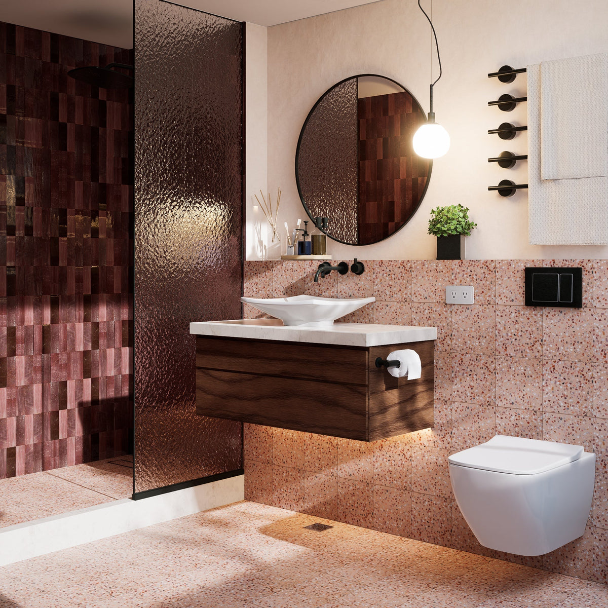 Pink Tiles