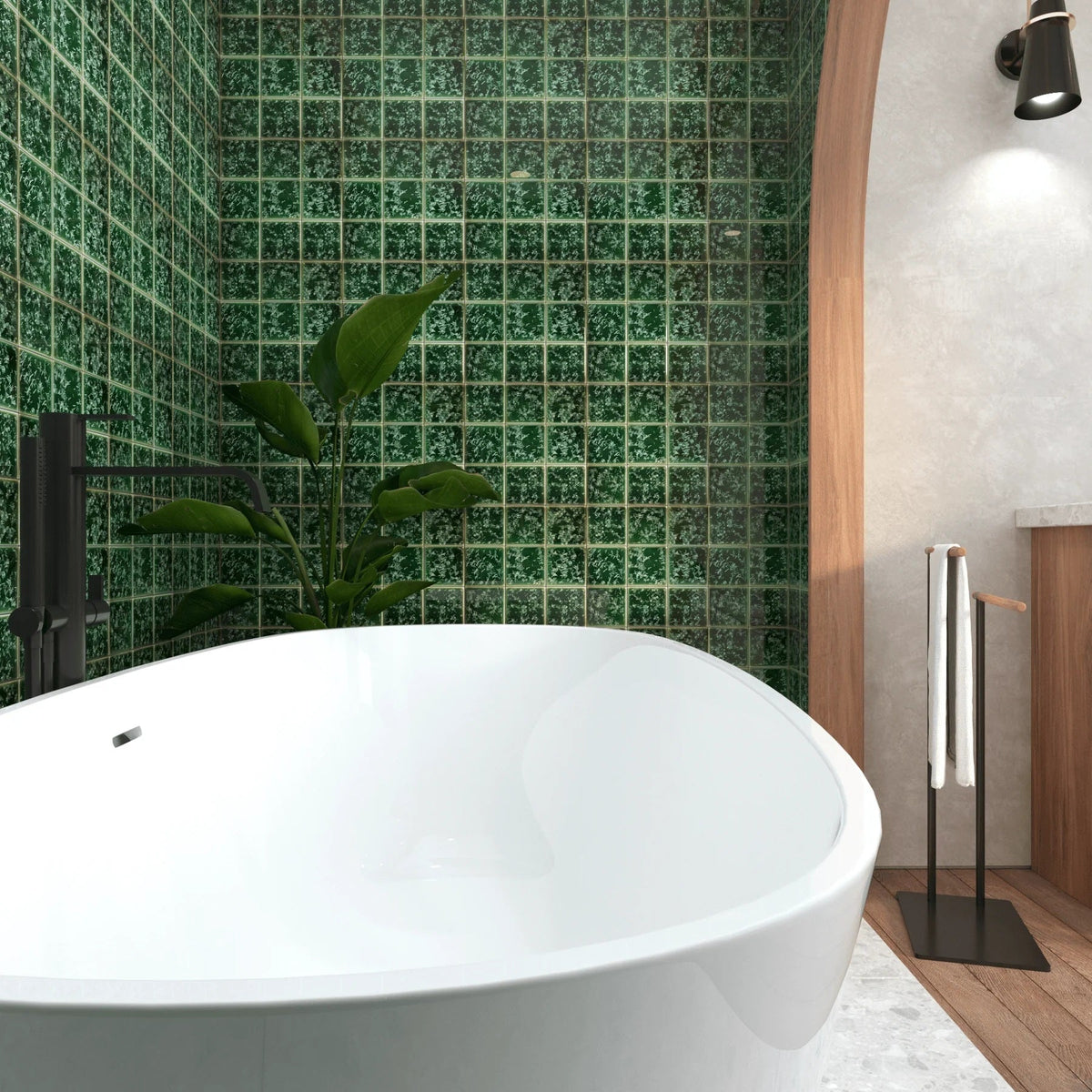 porcelain bathroom wall tile
