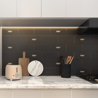 Brass Inlay Tiles