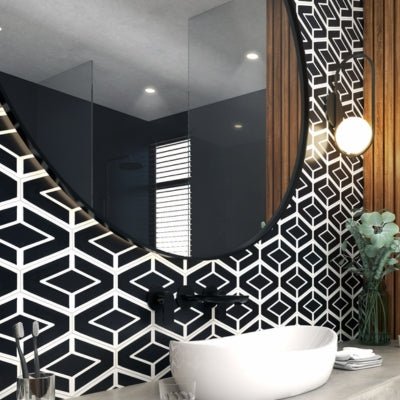 Elongated Hexagon Tiles