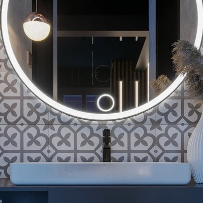 Artistic Patterned Backsplash Tiles
