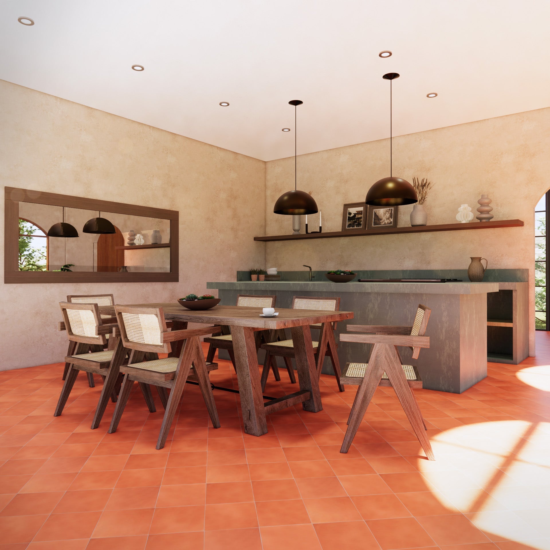Solid Cement Tiles