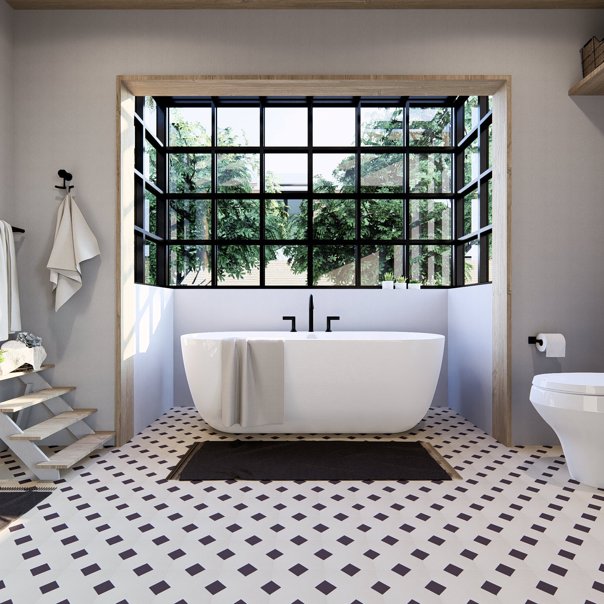 Diamond Cement Tiles