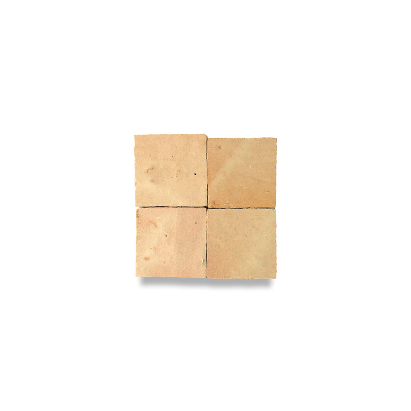 Sand Dune Zellige Tile - 2x2 Mosaic