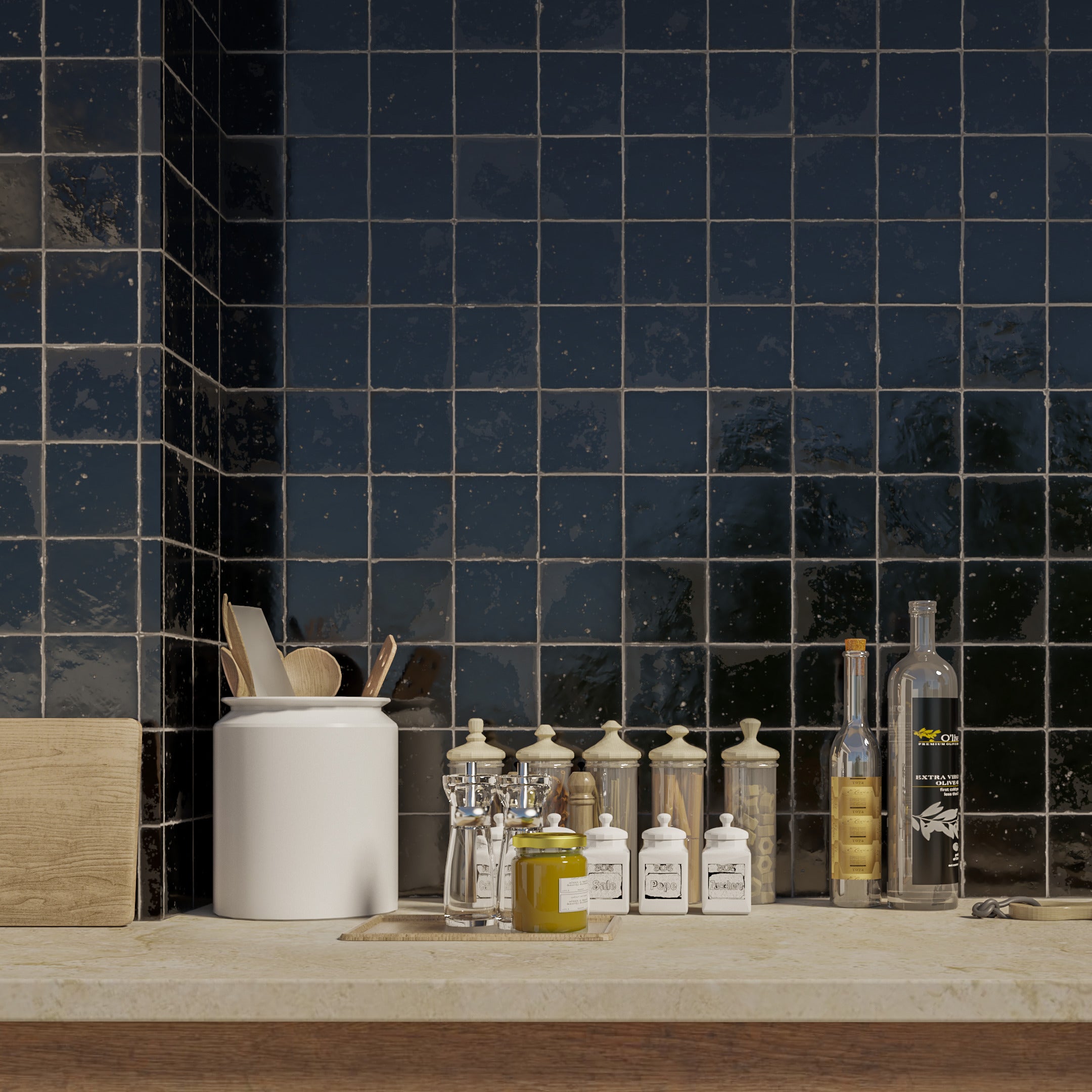 Arabian Night Zellige Tile 4x4 : Lili Tile's Tile Choice – LiLi Tile