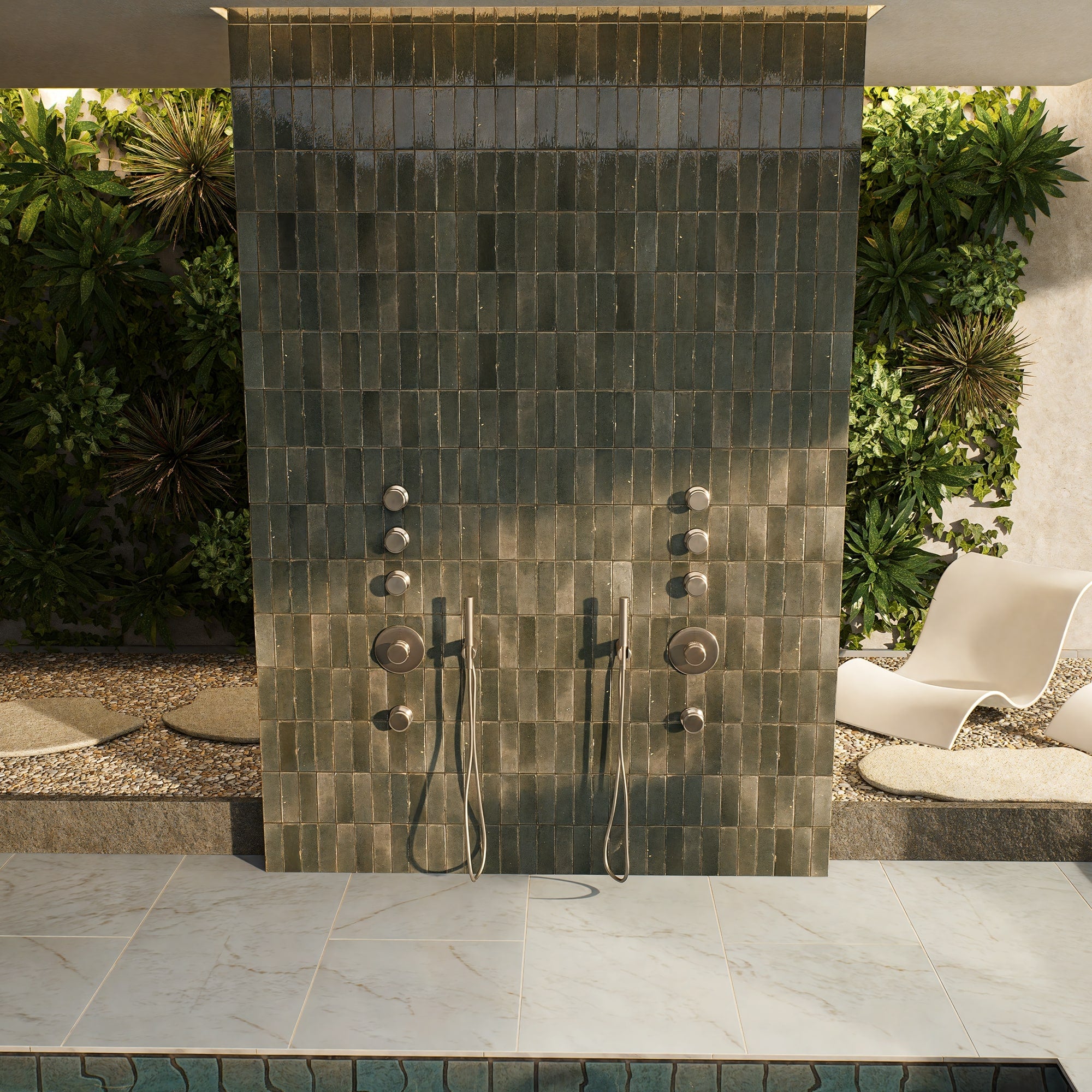 Bedouin Gray Zellige Tile 2x6 Bejmat - Elegant & Durable – LiLi Tile