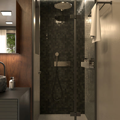 Bedouin Gray Zellige Tile - 2x2 Mosaic