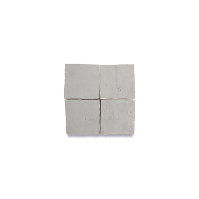 Velvet Gray Zellige Tile - 2x2 Mosaic