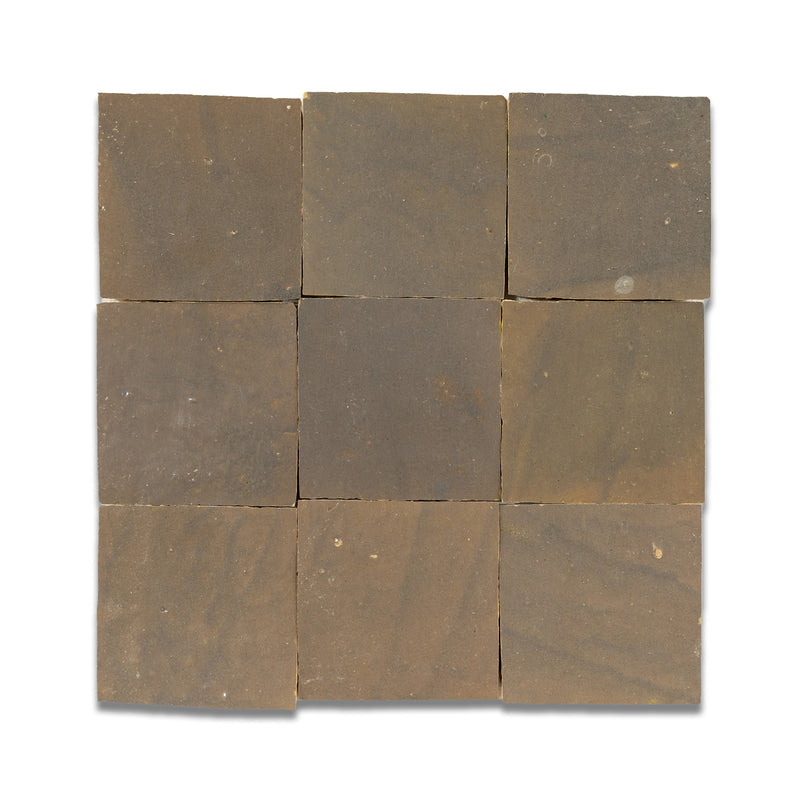 Hammam Gray Zellige Tile - 4x4 Square