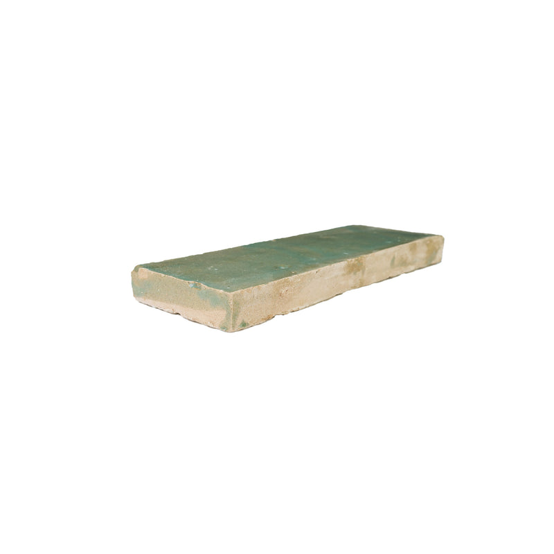 Agave Green Zellige Tile - 2x6 Bejmat