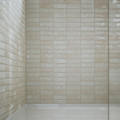 Linen Beige Zellige Tile - 2x6 Bejmat