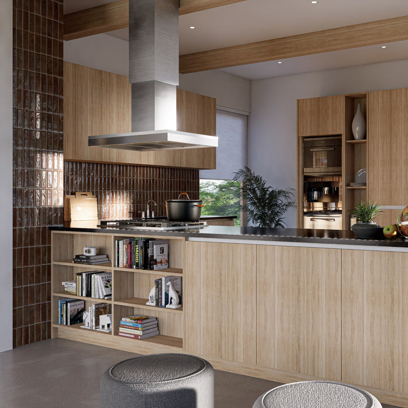 Aubergine Zellige Tile - 2x6 Bejmat