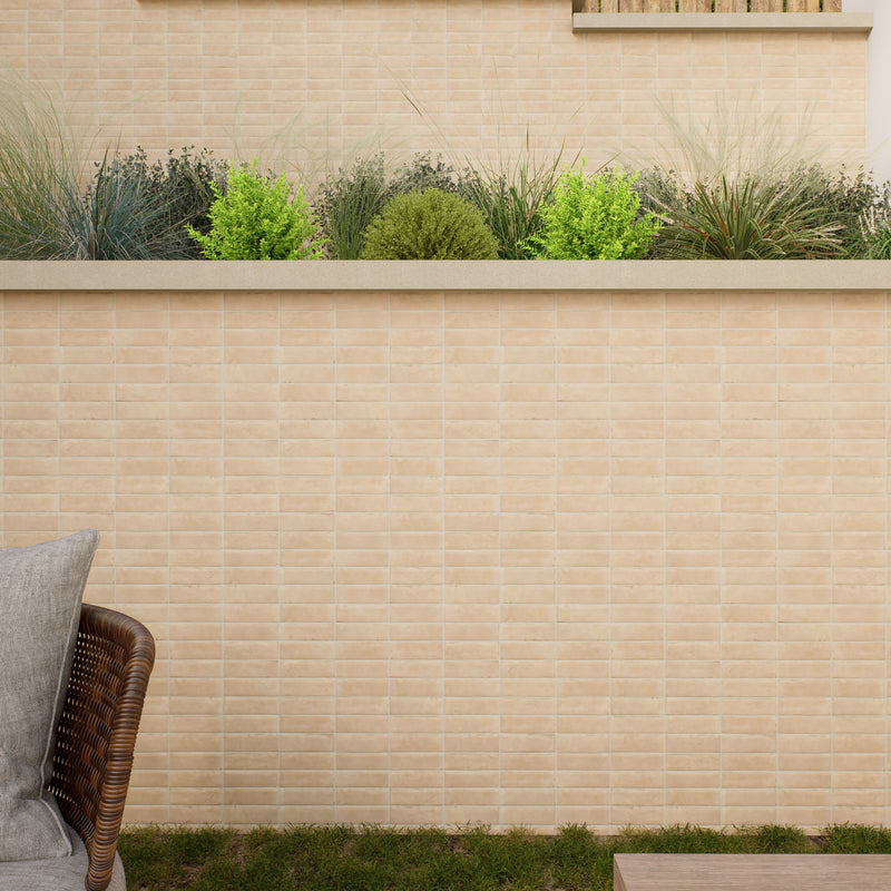Fossil Zellige Tile - 2x6 Bejmat