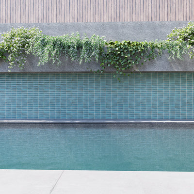 Oasis Blue Zellige Tile - 2x6 Bejmat