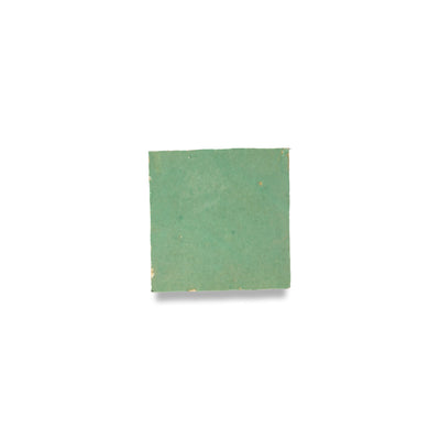 River Green Zellige Tile - 4x4 Square