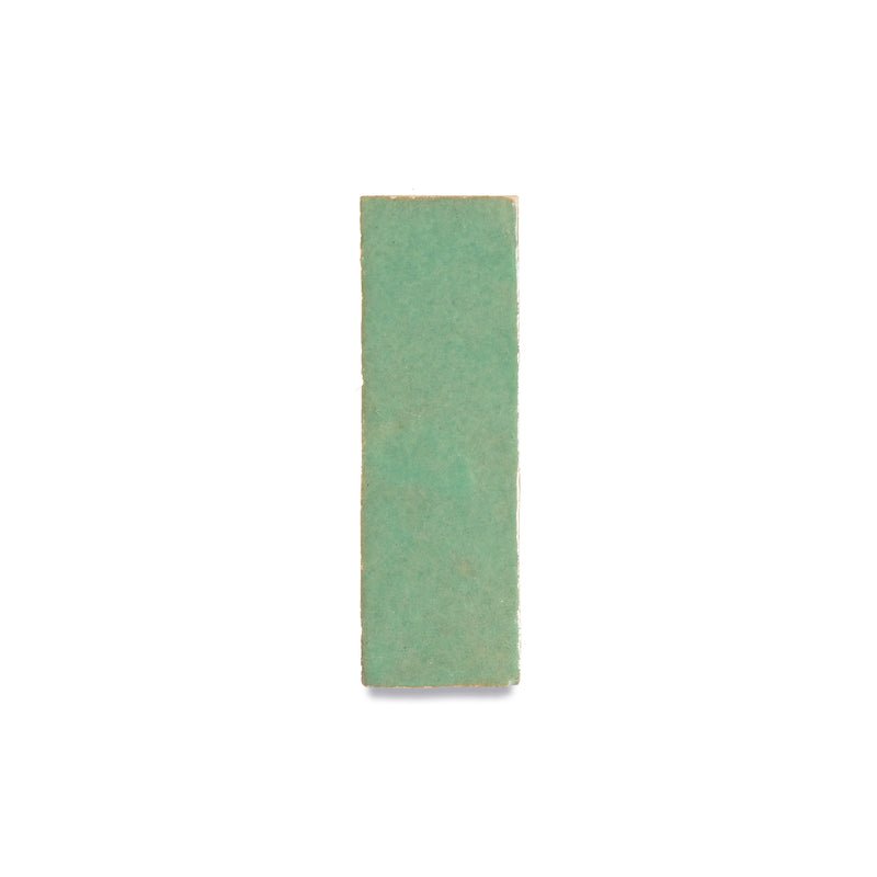 Mint Leaf Zellige Tile - 2x6 Bejmat