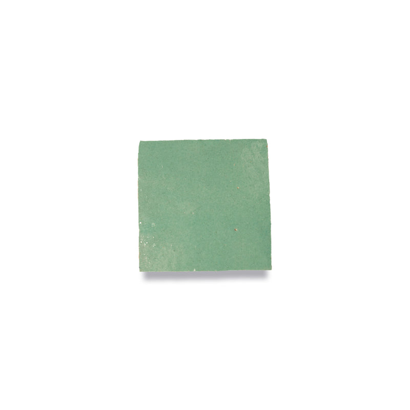 Mint Leaf Zellige Tile - 4x4 Square