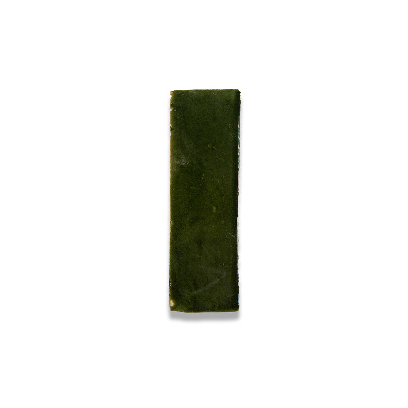 Olive Green Zellige Tile - 2x6 Bejmat