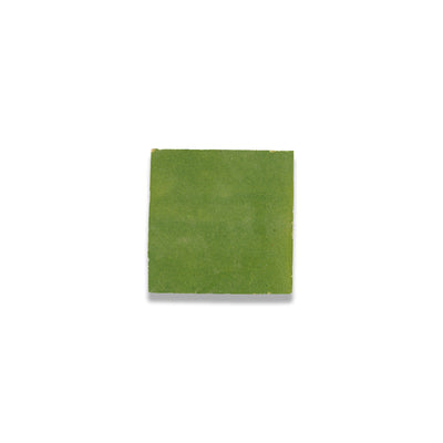 Cardamom Green Zellige Tile - 4x4 Square