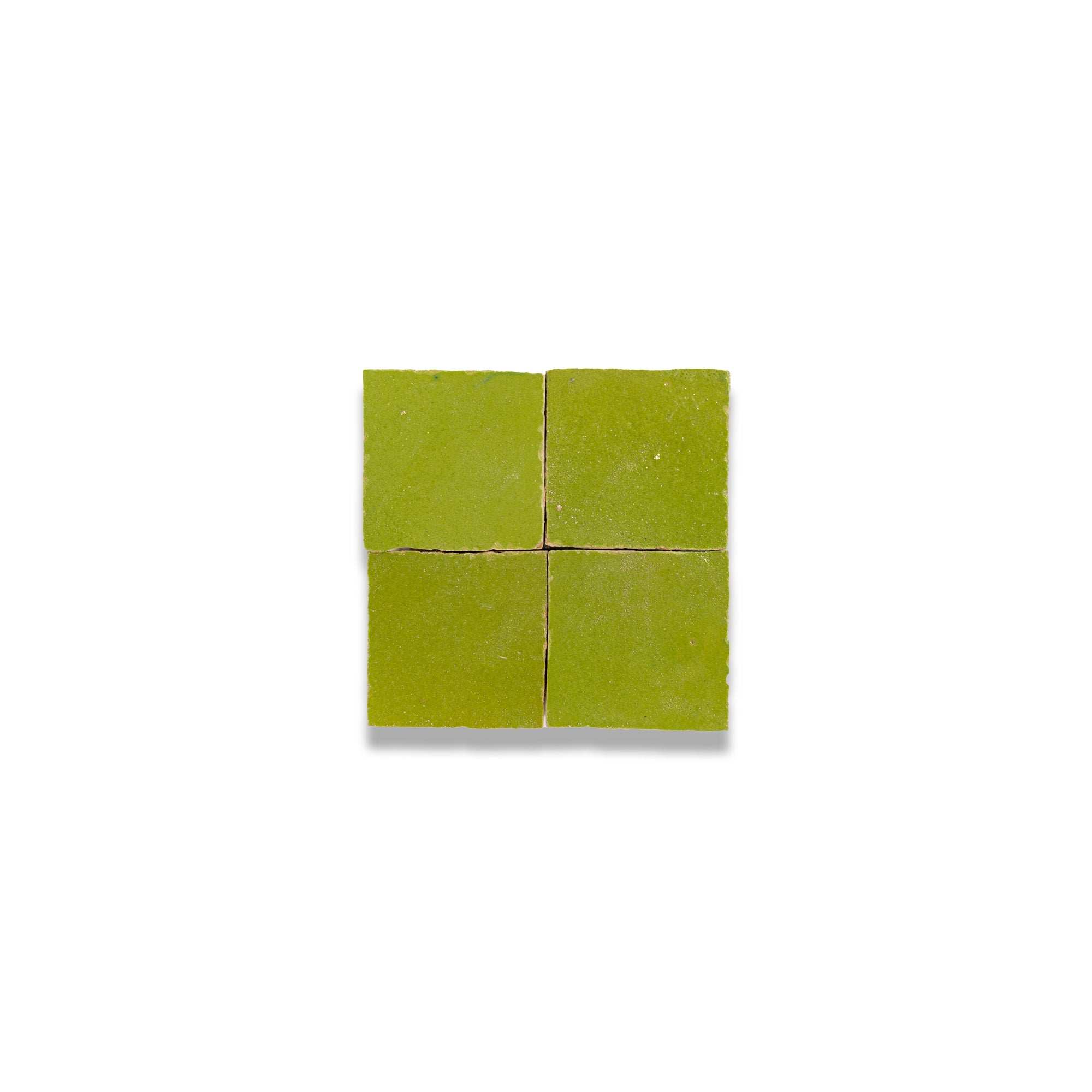 Lime Green Zellige Tile - 2x2 Mosaic – LiLi Tile