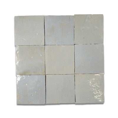 Mirage Blue Zellige Tile - 4x4 Square