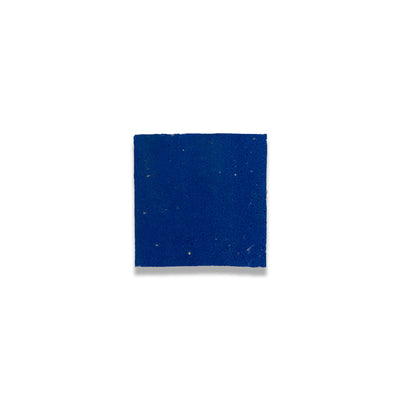 Berber Blue Zellige Tile - 4x4 Square