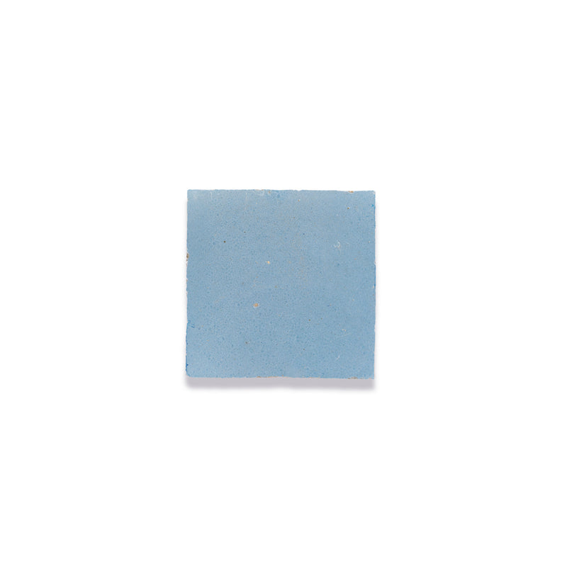 Wisteria Blue Zellige Tile - 4x4 Square