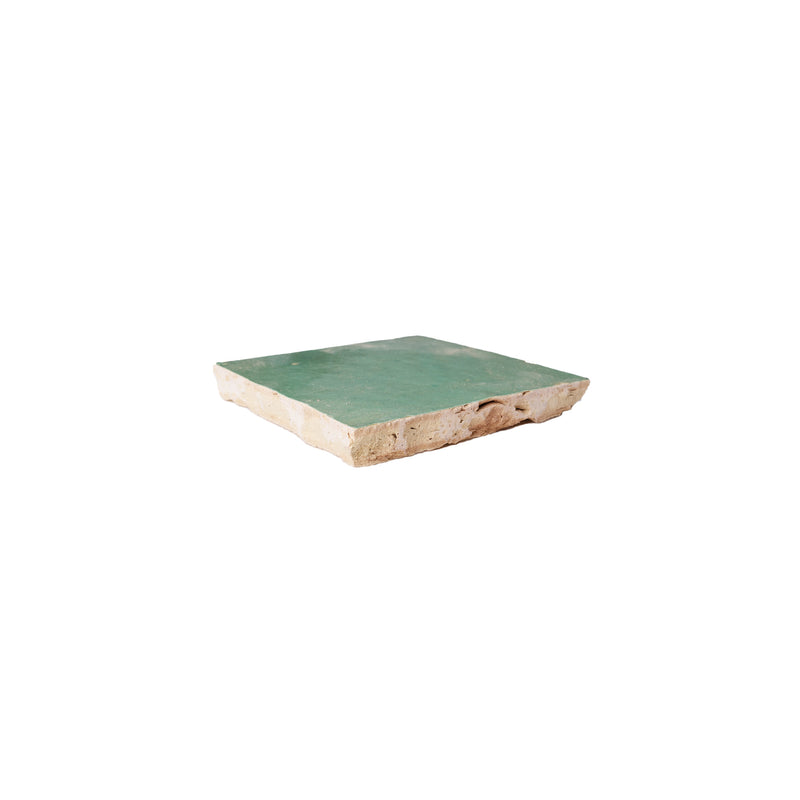 Mint Leaf Zellige Tile - 4x4 Square