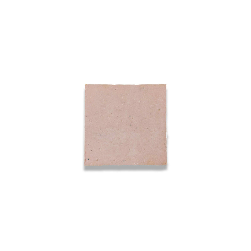 Desert Rose Zellige Tile - 4x4 Square