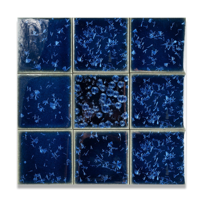 Heaven Blue | 4” x 4" Glaze Tile