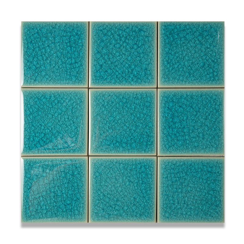 New Aquamarine | 4” x 4" Glaze Tile