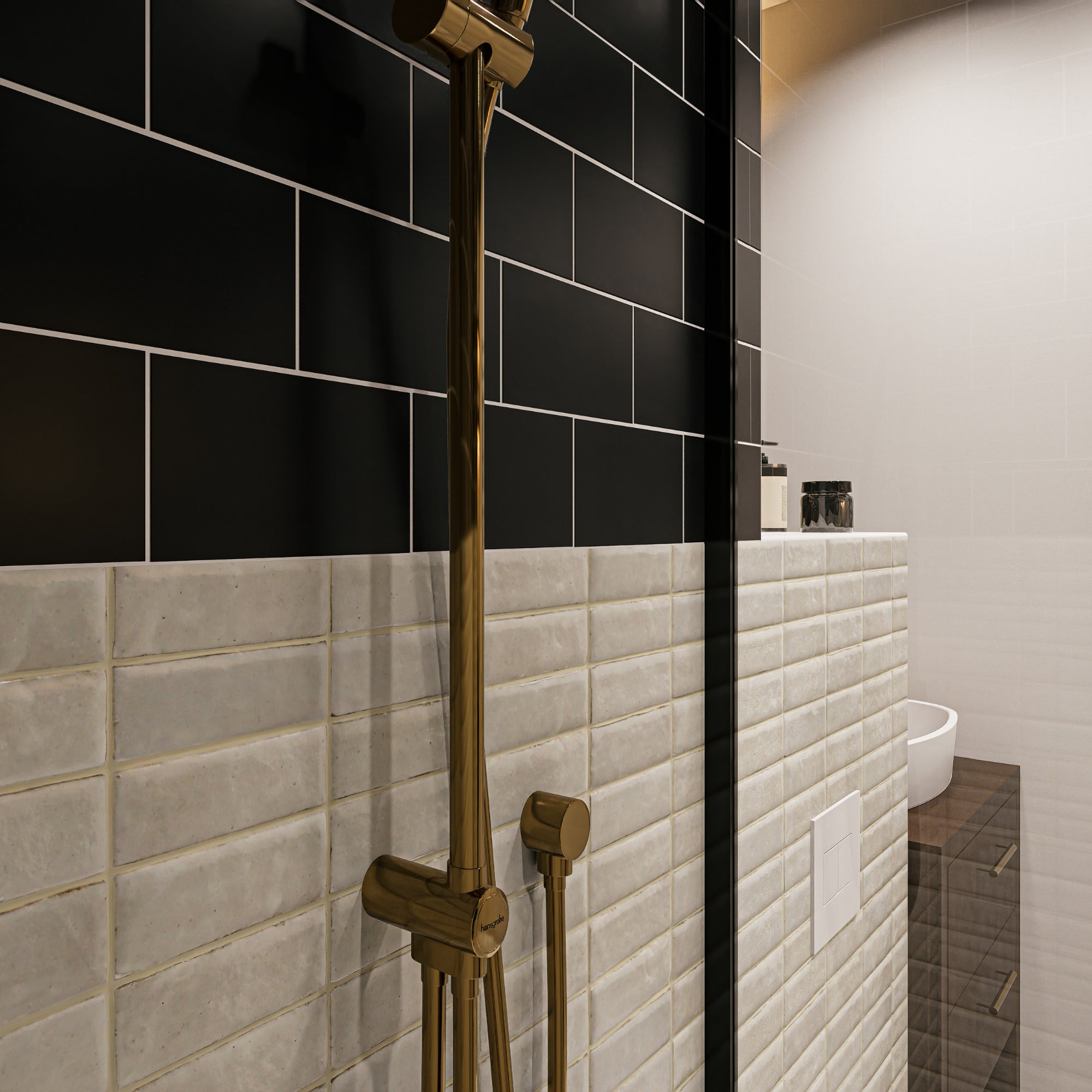Magnolia White Zellige Tile 2x6 Bejmat: Enhance Your Space – LiLi Tile