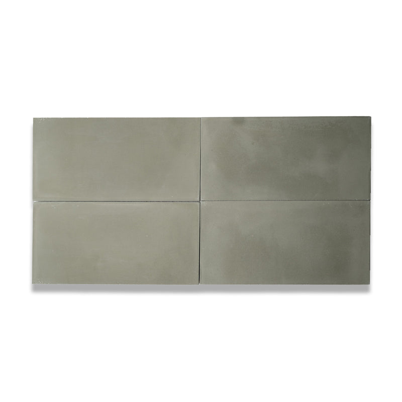 4x8 Solid Rectangle Cement Tile