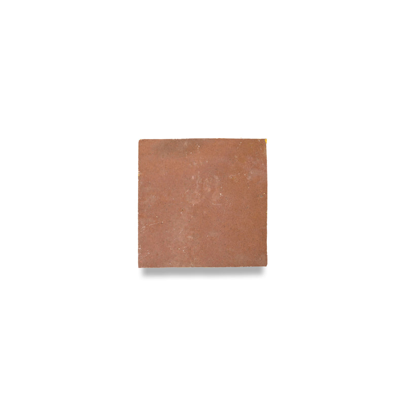 Tajine Red Zellige Tile - 4x4 Square