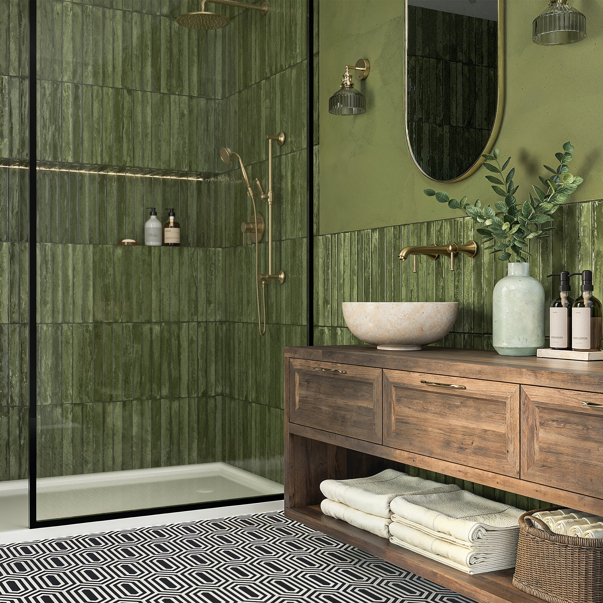 Tiffany 5x10 Hexagon Tile: Unique and Elegant Design – LiLi Tile