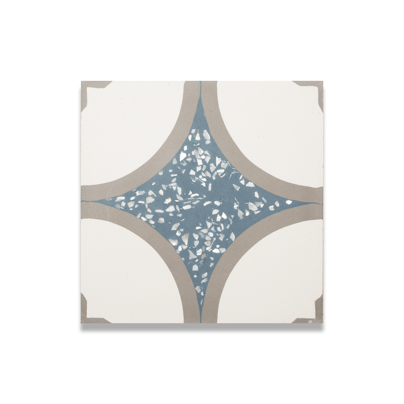 Centro Mother of Pearl Terrazzo Cement Tile