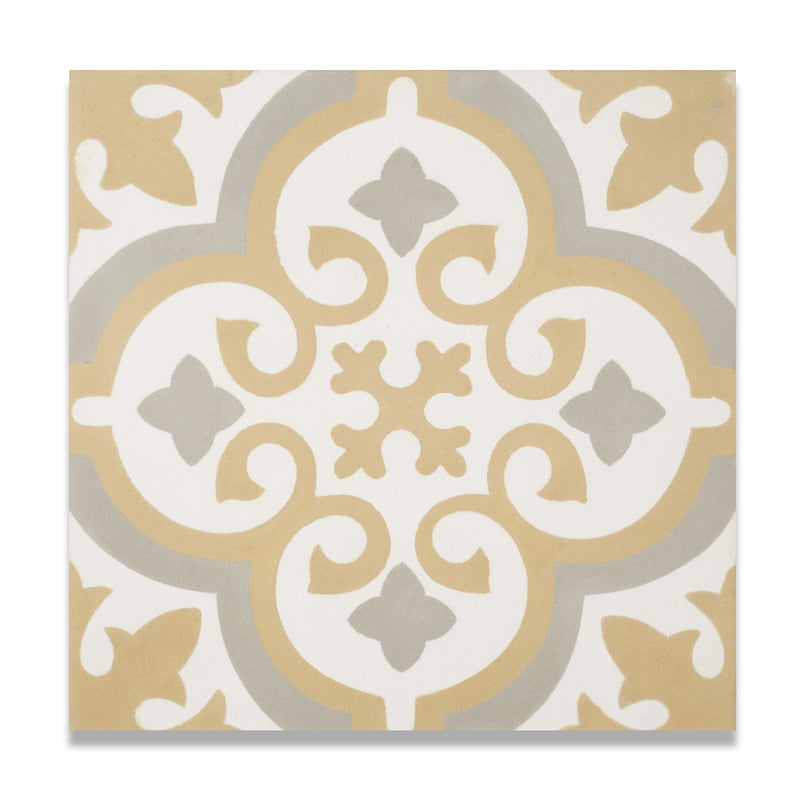 Nora Cement Tile: 6” x 6”