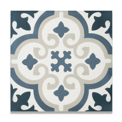 Nora Cement Tile: 6” x 6”